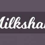 Milkshake font free download