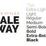 Raleway Font free download for designers