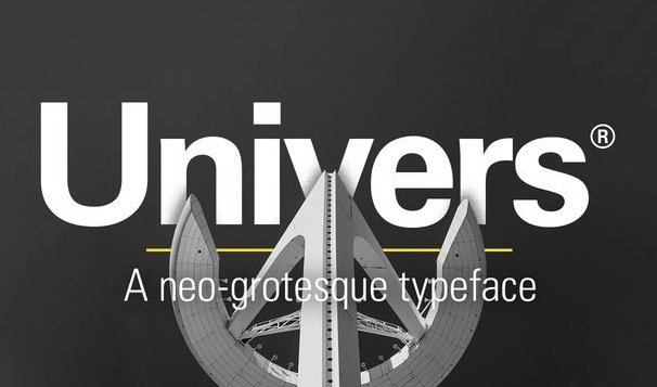 univers free fonts