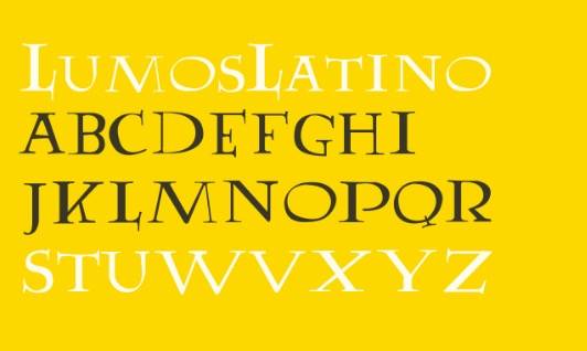 LumosLatino Font free download