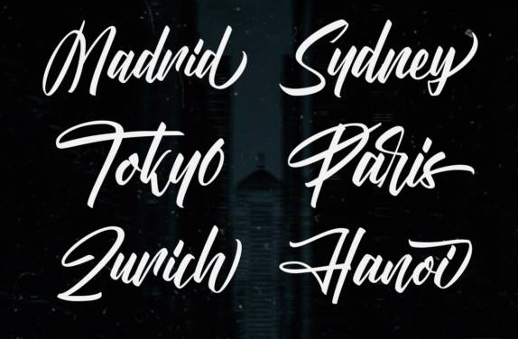 Kenshin Calligraphy Font free