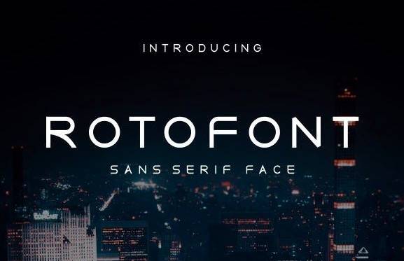 Roto Sans Serif Font
