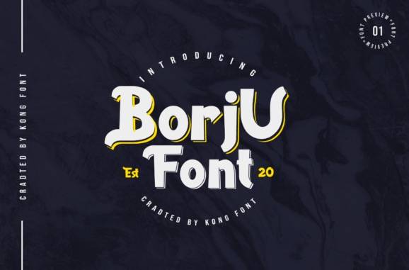 download Borju Display Font