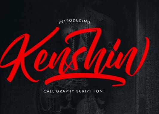 Kenshin Calligraphy Font