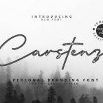 Carstenz Monoline Font