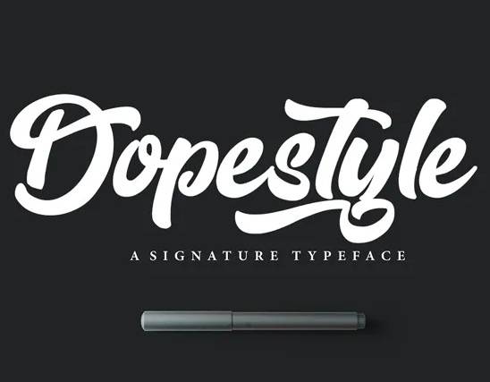 Dopestyle Script Font