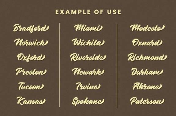 Radens Vintage Bold Font