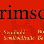 Crimson Font Family download