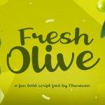 Fresh Olive Font free download