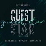 Guest Star Font Duo free download