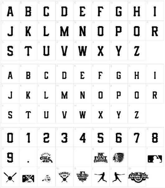 IFC Hardball Font