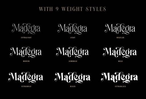 Madegra font free