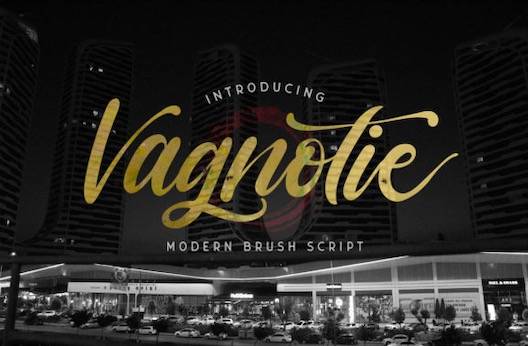 Vagnotie Font download