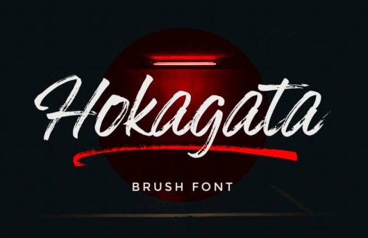 Hokagata font