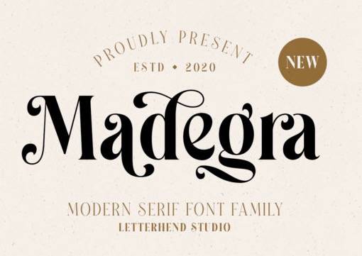 Madegra font