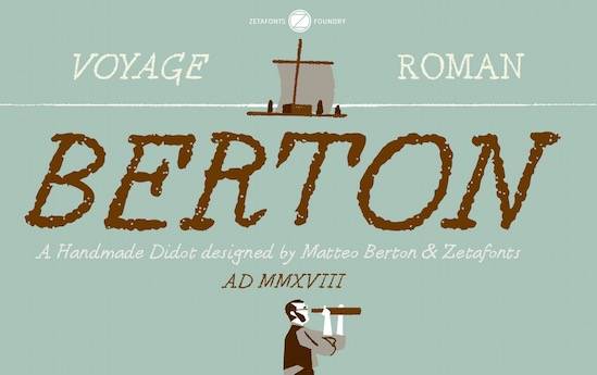 Berton Font Family download