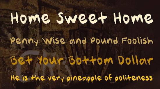 Better Sweet Font free