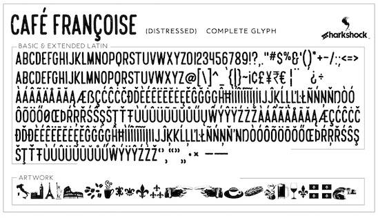 Cafe Francoise Font free