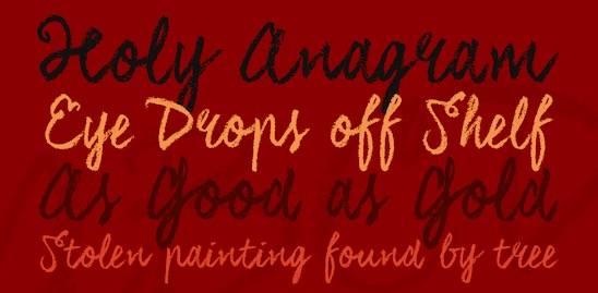 CoalhandLukeTRIAL Font
