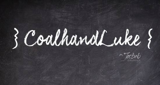 CoalhandLukeTRIAL Font free