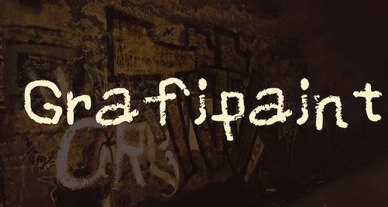 Grafipaint Font free