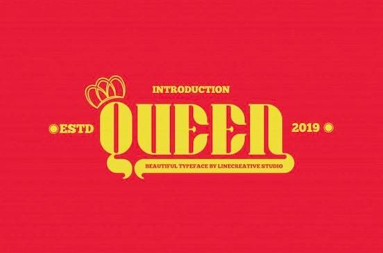 Queen font free download