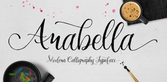 Arabella font free