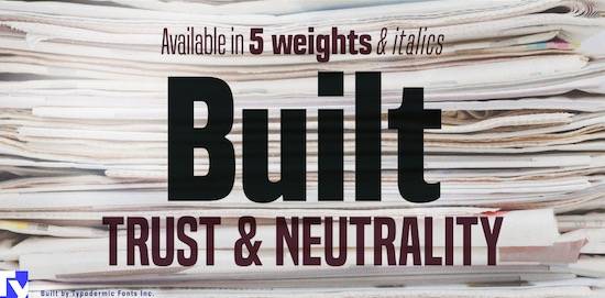 Built Masculine font free