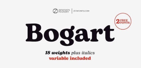 Bogart font