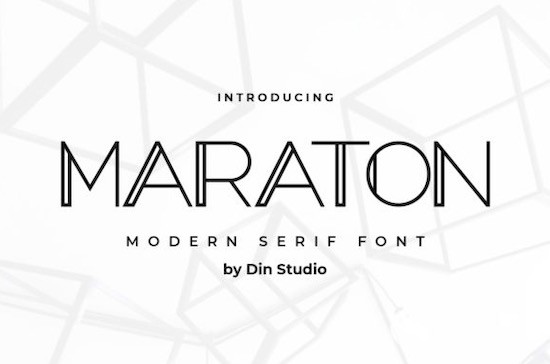 Maraton font