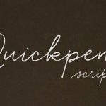 Quickpen font download free