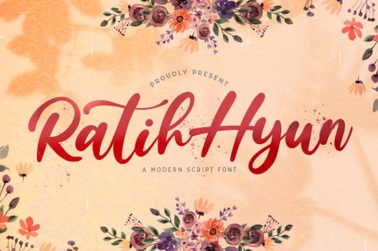 Ratih Hyun font