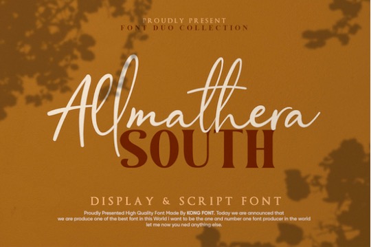 Allmathera South Font Duo