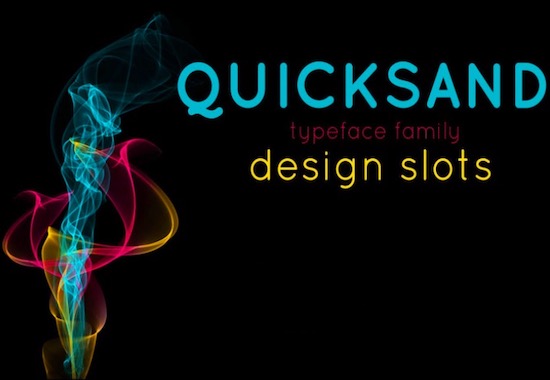 Quicksand font
