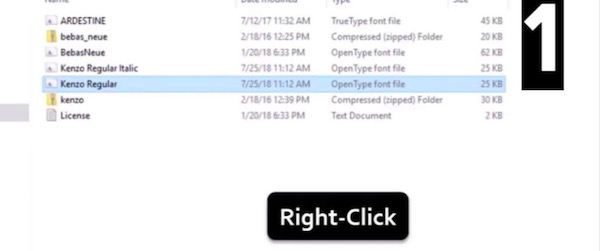 Right-Click-On-The-Font