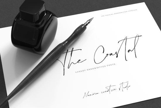 The Coastal font free download