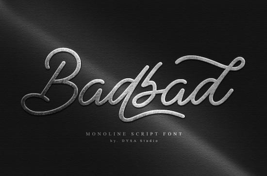 Badbad font free download