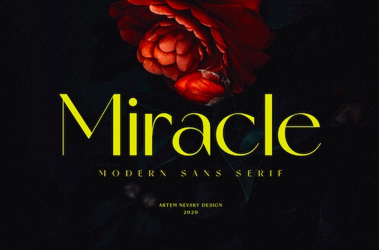 Miracle font