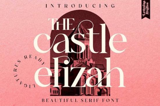 The Castle Elizah font