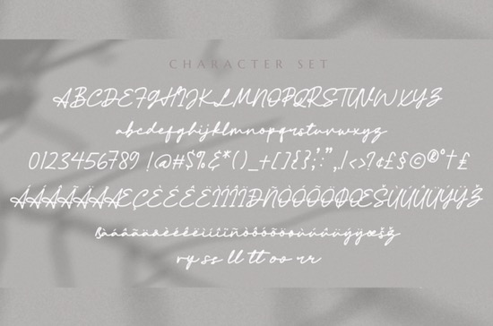 Athena Signature font free