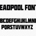 Deadpool font