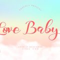 Love Baby font free download
