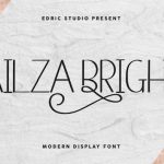 Ailza Bright font free download