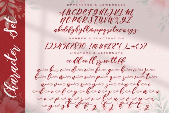Angelina Rahmy font