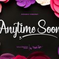 Anytime Soon font free download