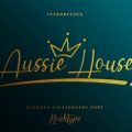 Aussie House font