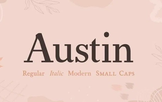 Austin font download