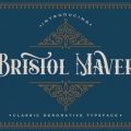 Bristol Maver font free download