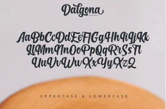 Dalgona font download