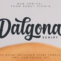 Dalgona font free download
